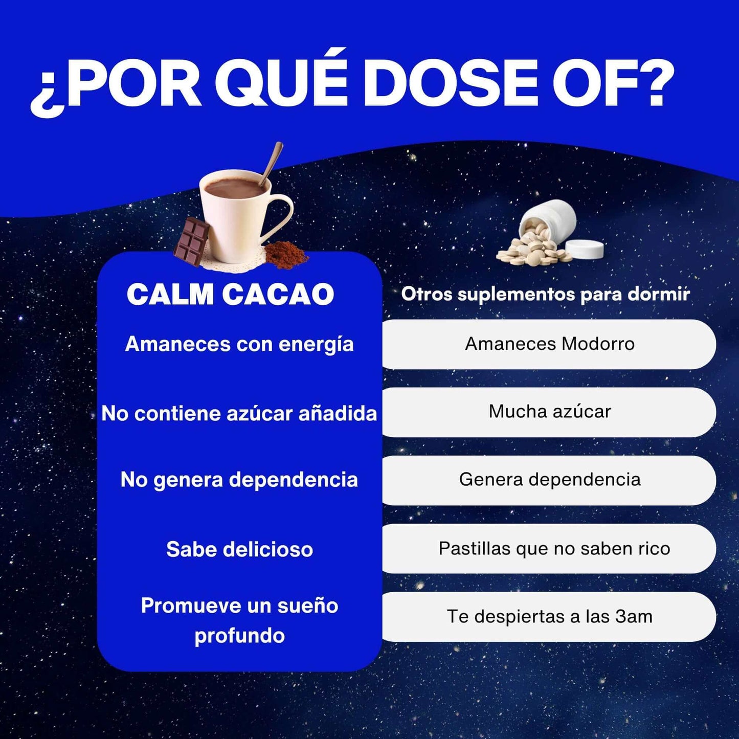 Calma Cacao® - No más Insomio (Dormite en 10 Minutos)